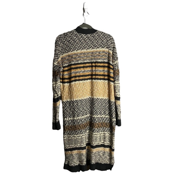 Marled by Reunited Clothing Women's Color Block Striped Long Line Cardigan - Picture 8 of 8